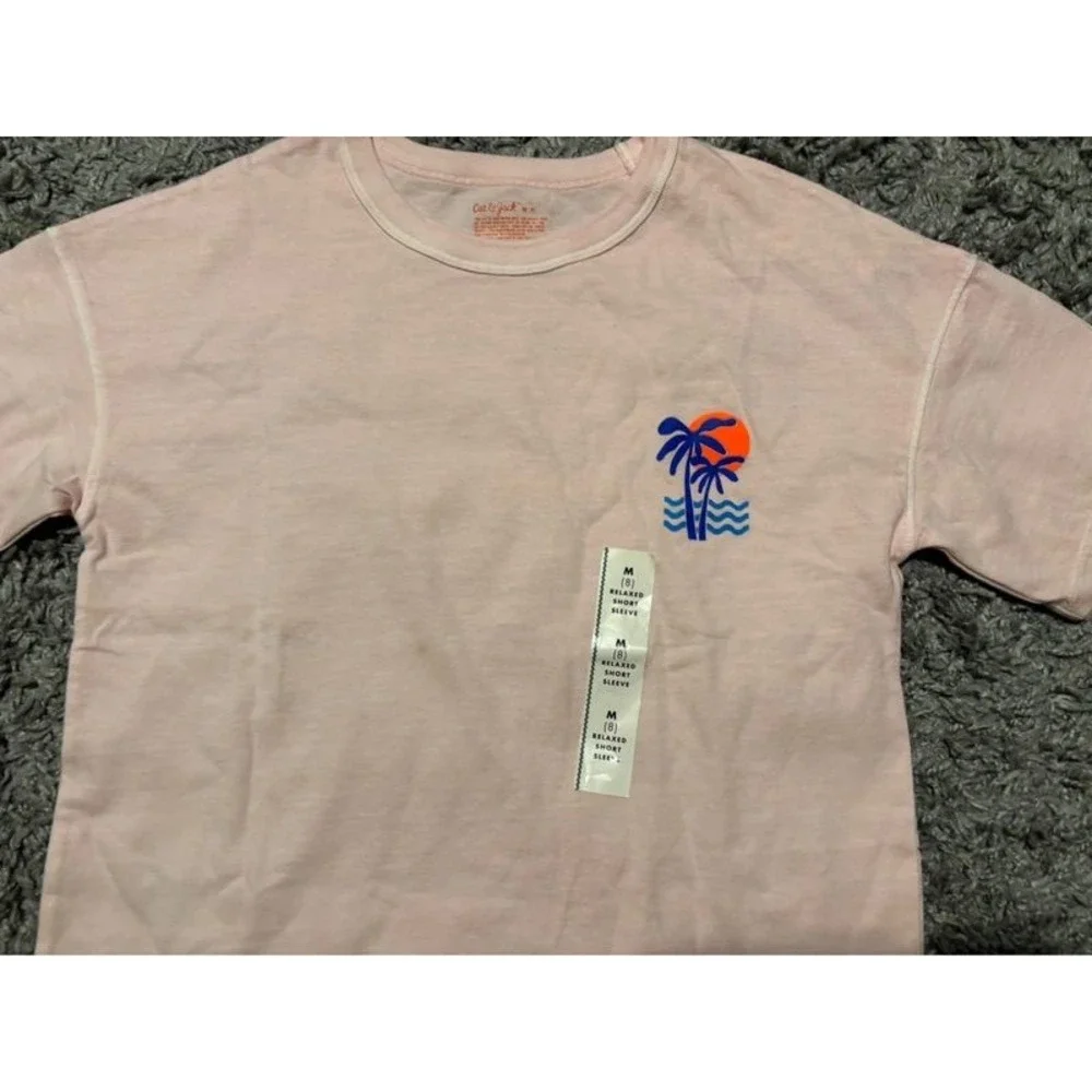 Kids M(8) Tshirt Sunset Print NWT
